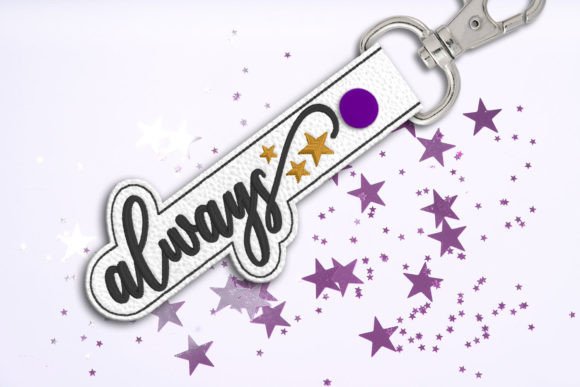 Always with Stars ITH Key Fob Review for Apparel Projects