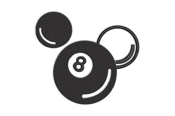 Billiard Pool Snooker 8 Ball Embroidery Design Review
