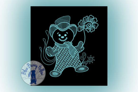 Dazzling Cowboy Snowman Embroidery Design Review