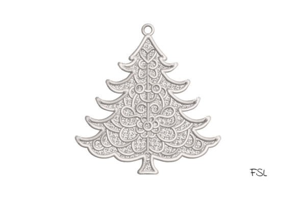 Lace Christmas Tree Embroidery Design Review