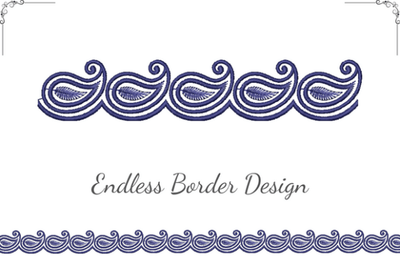 Mango Border Embroidery Design Review for Craft Fairs