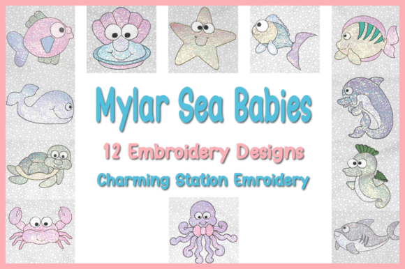 Mylar Sea Babies: Sparkle Without the Hassle