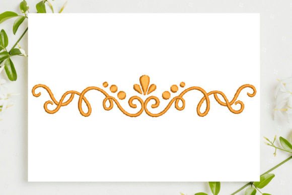 Ornamental Divider Embroidery Design Review