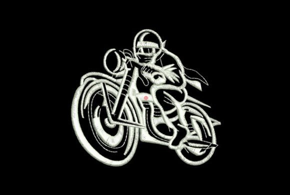 Racing Motorcycle Embroidery Design Review for Real Projects