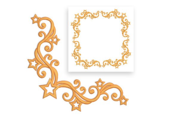 Star Border and Corner Review for Seasonal Embroidery