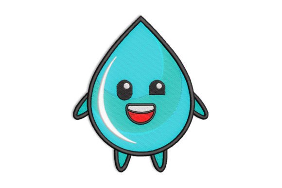Water Drop Character Embroidery Design Review
